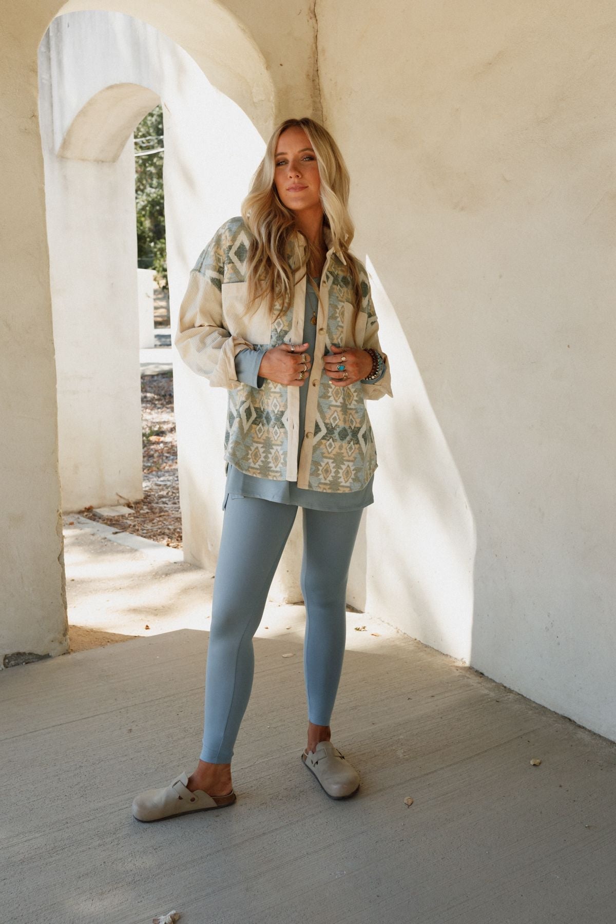 Tribal Blitz Jacket - Beige