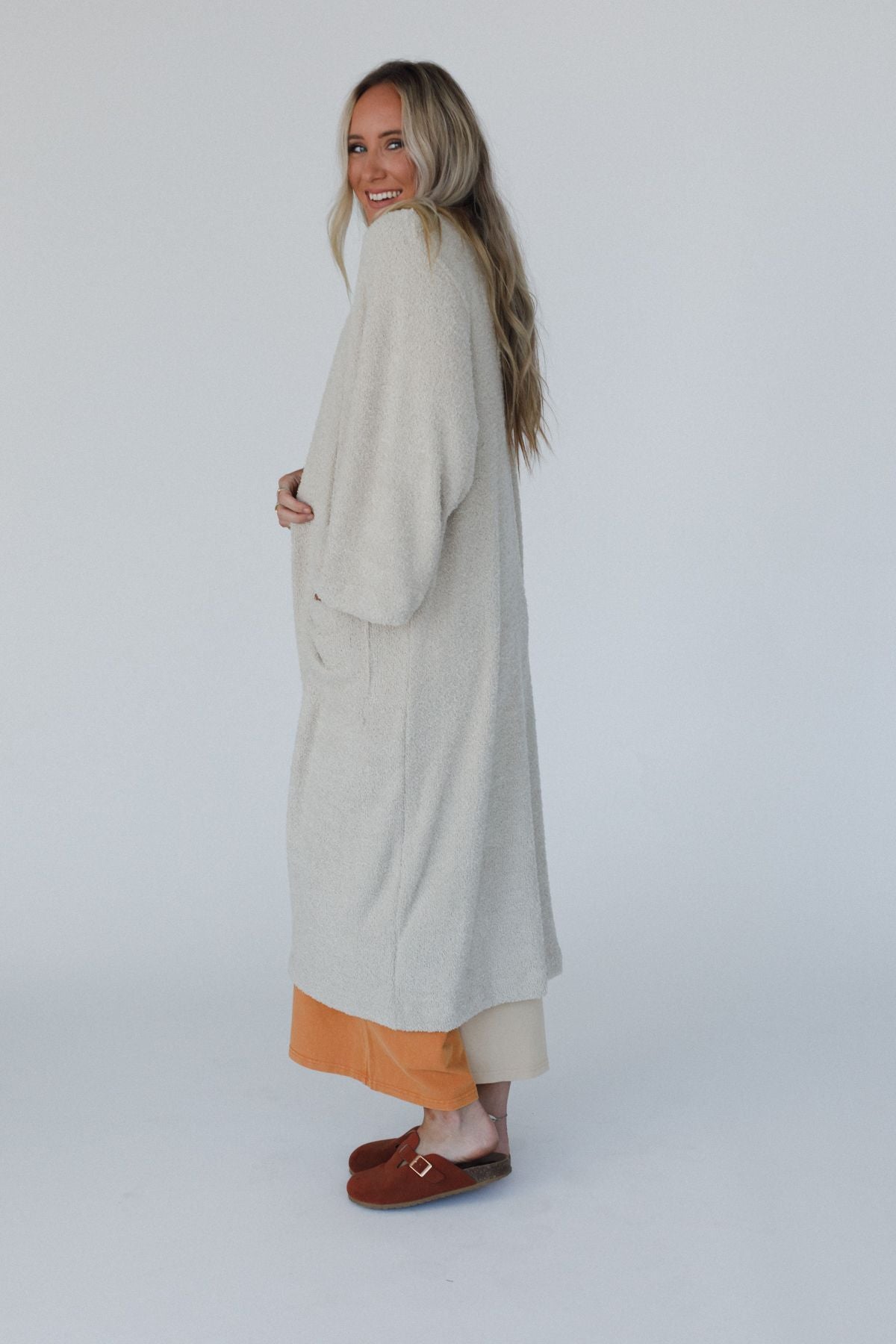 The Nest Moonlight Hug Cardigan - Seashell