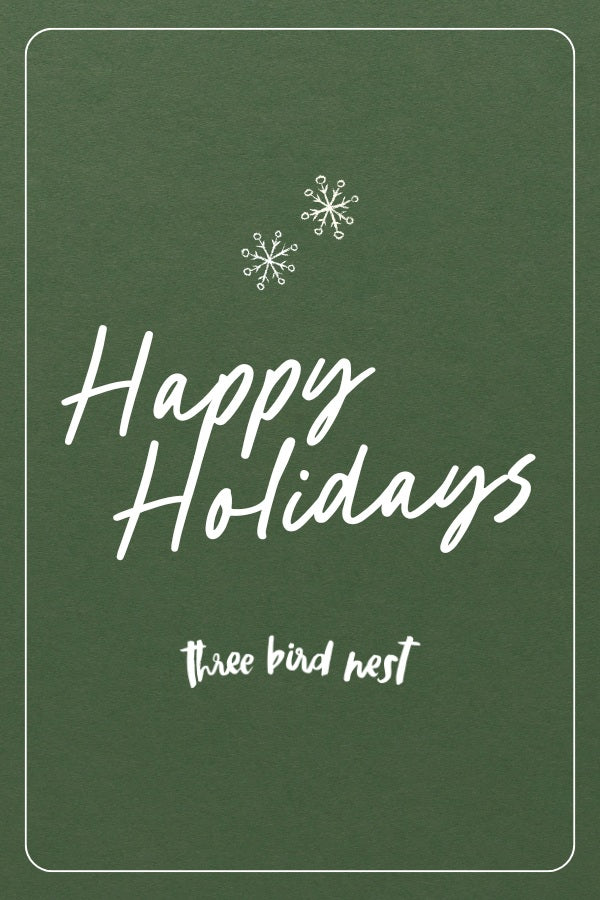 E Gift Card - Happy Holidays