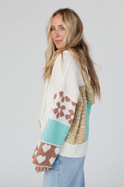 Shes A Wildflower Cardigan - Multi