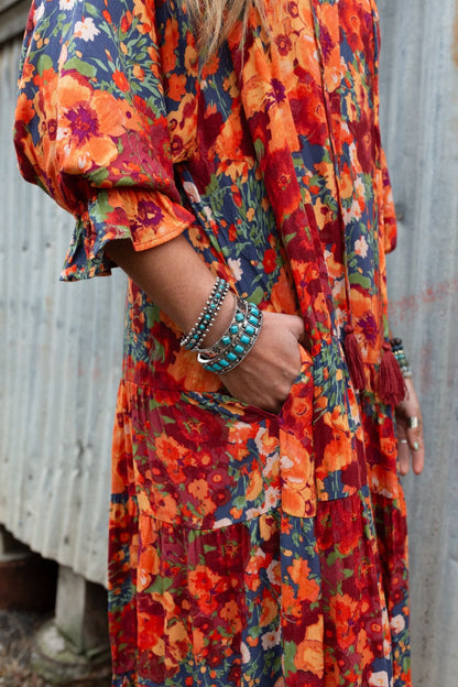 Sunlit Spirit Concho Bracelet - Turquoise