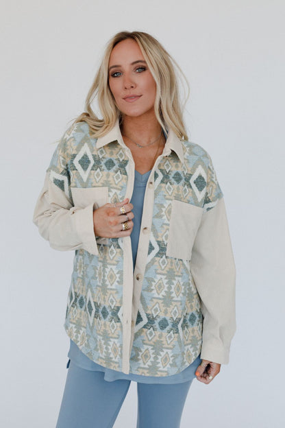Tribal Blitz Jacket - Beige