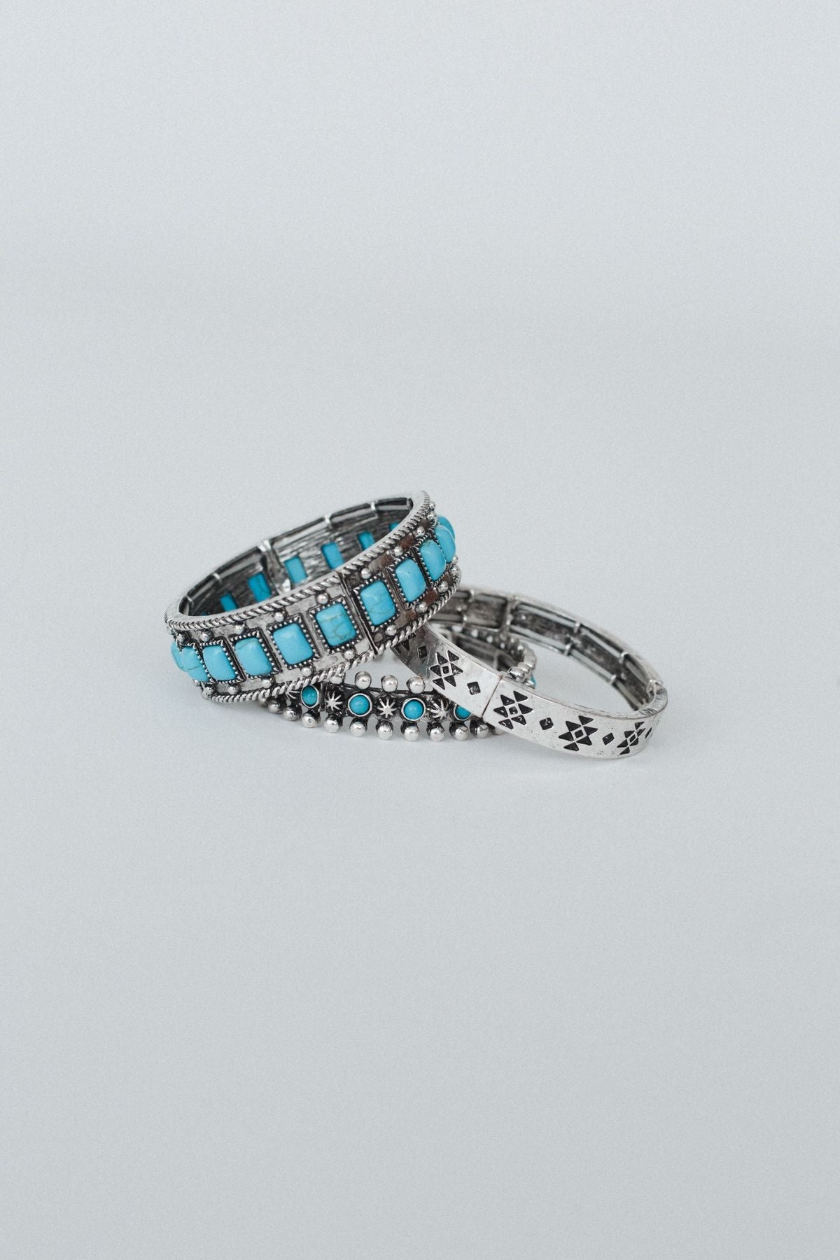 Sunlit Spirit Concho Bracelet - Turquoise