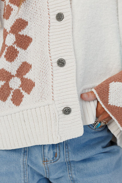 Shes A Wildflower Cardigan - Multi