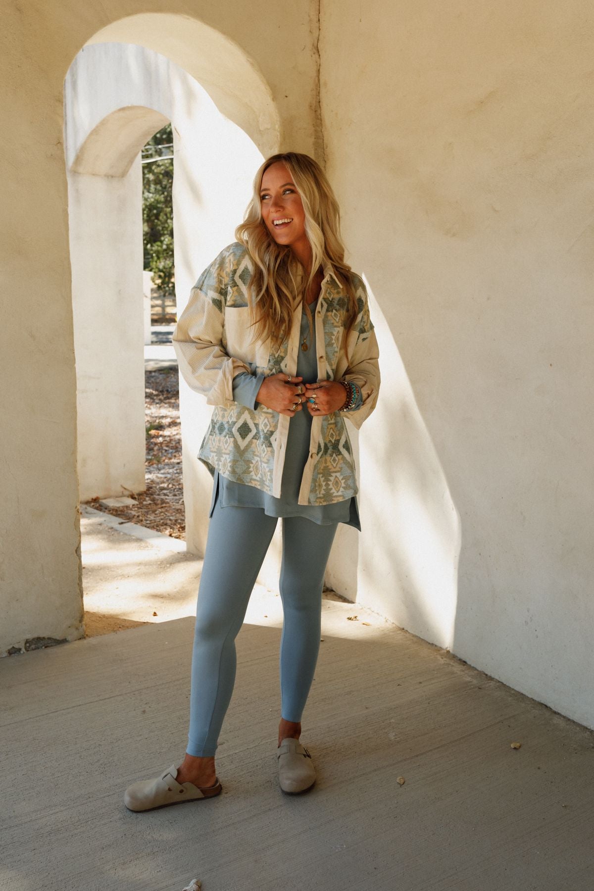 Tribal Blitz Jacket - Beige