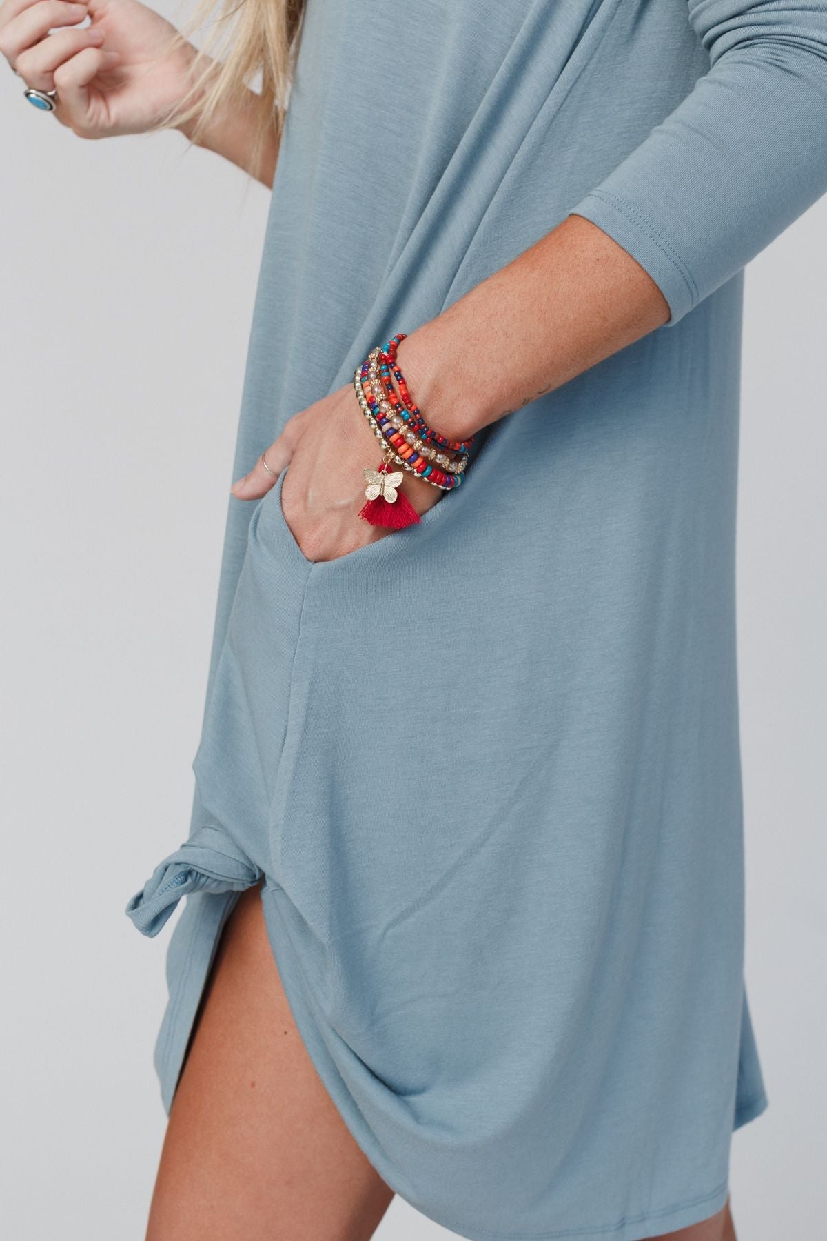 Butterfly Kisses Bracelet Set - Red