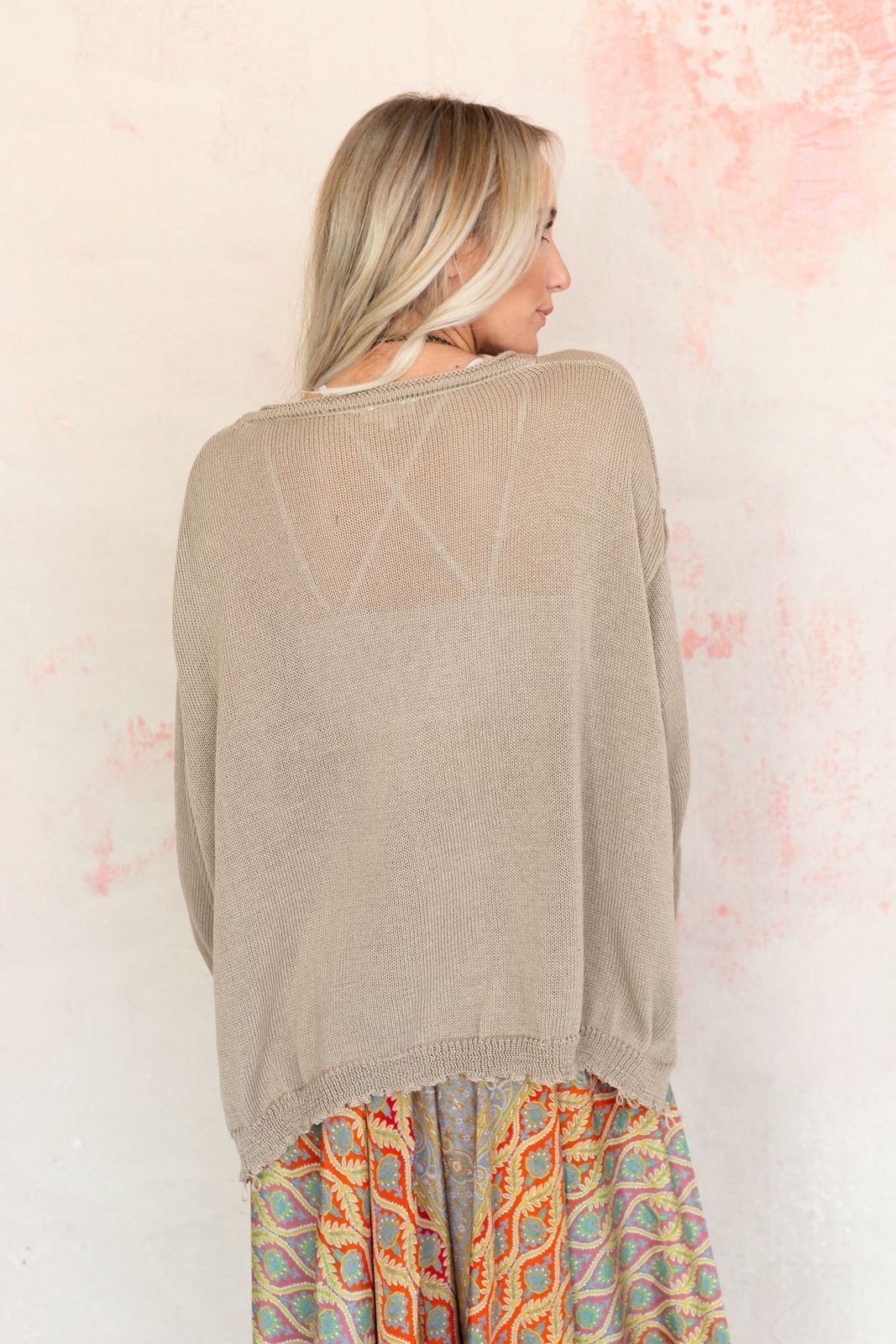 Billowy Day Sweater - Taupe